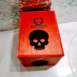 Suenos de Saundra Upcycled Collection, INSIDIOUS Cigar Box, Artful/Storage